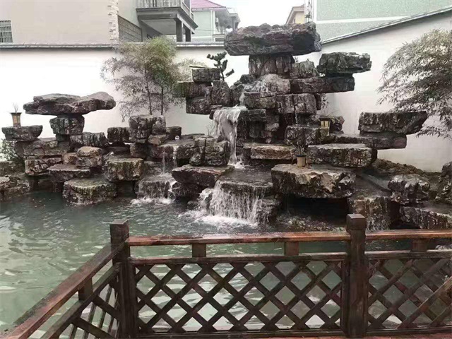 徐州室内鱼池水景