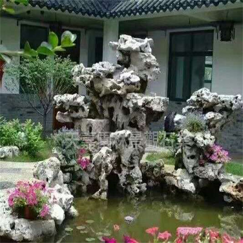 徐州小庭院水景鱼池设计方案
